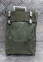 Genuine Vintage Swedish Green Vinyl PVC Side Utility Ammo Pouch MATT2