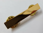 Genuine British Standard Issue Gold Coloured Plain Metal Rank Bar NEW