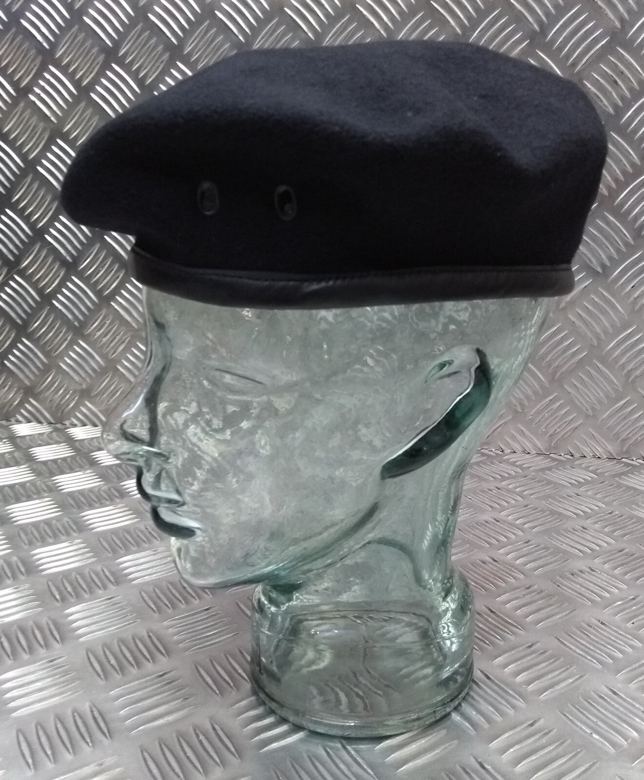 RN Royal Navy Navy Beret Wool Knitted British Naval Royal Blue 49cm NEW