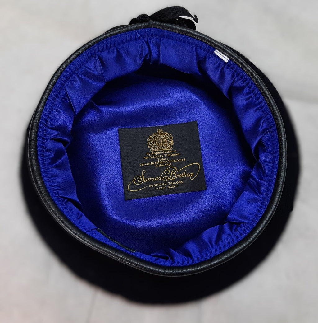 Beret Samuel Brothers British Officer Regimental Dark Blue No Insignia Size 55cm