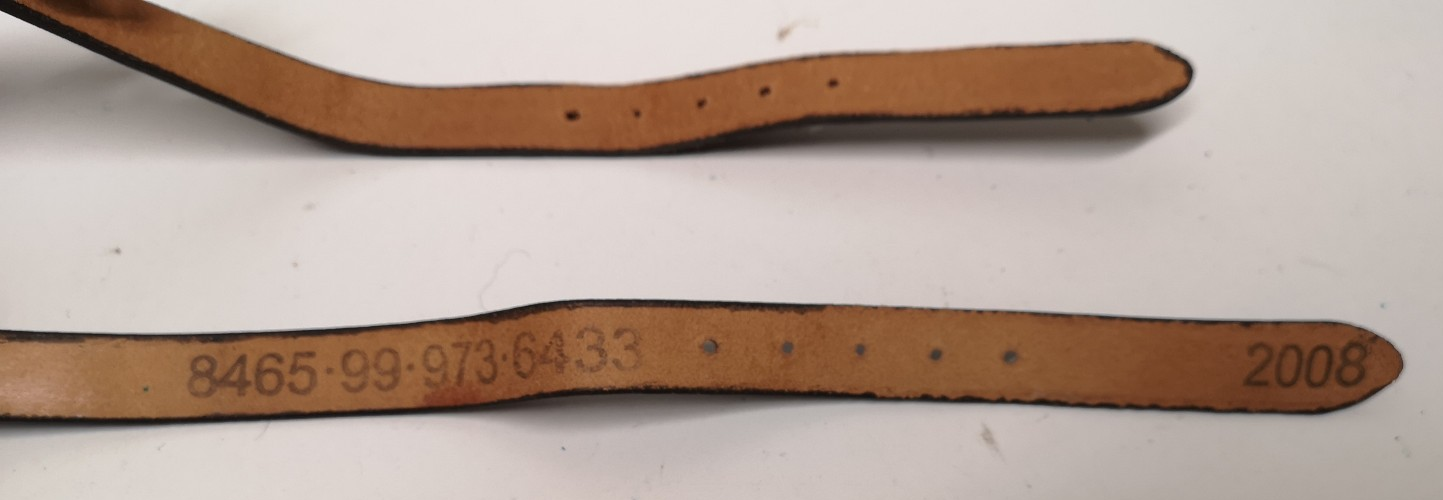 Frog Sam Browne With Brass Fittings British Issue