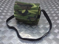 Military Style Mini Canvas Shoulder Bag Small Effects Military Camo Stripe - NEW
