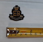 Provost Staff Badges E II R Queens Crown Embroidered British Collar Insignia