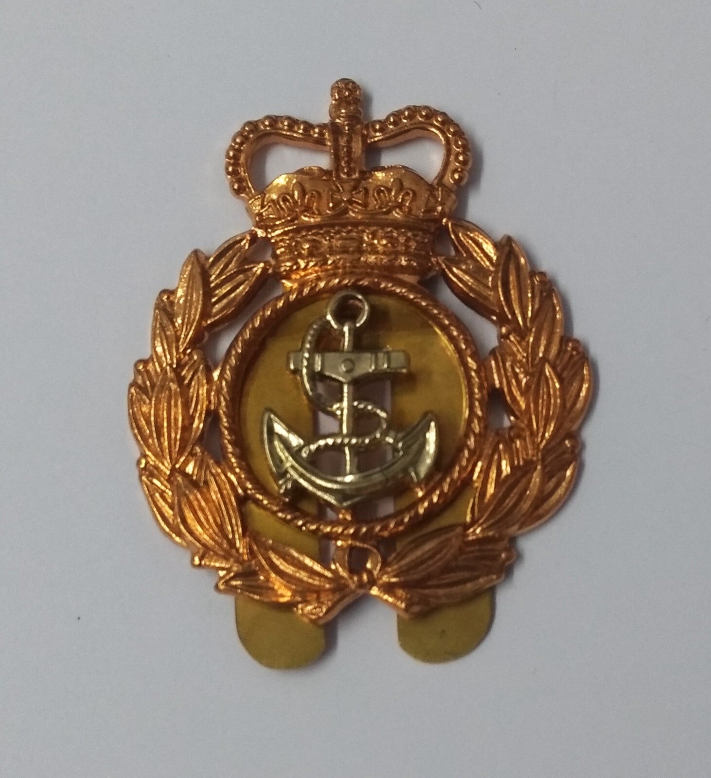 Royal Navy CPO Chief Petty Officer Cap / Beret Badge British - NEW