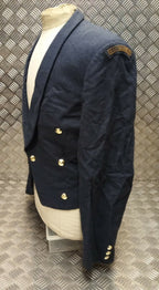 RAF Royal Air Force Mess Jacket Airforce Blue Grey Colour Vintage Old Pattern With Badges