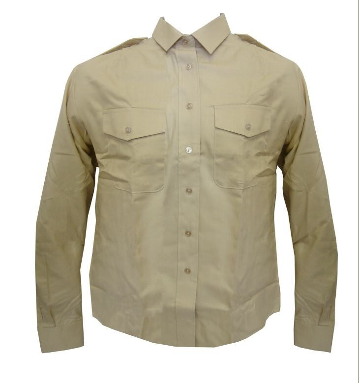 FAD Shirt or Blouse Woman's British Army No2 Female Dress FAWN Long & Short Sleeve Grade 1