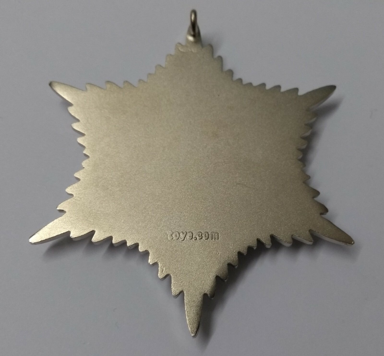 Genuine British Made Chrome Plated Star Badge With Decorative Insignia