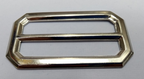 Prongles Chrome Belt Buckle British Made for Standard 2" Dress Cloth Belts