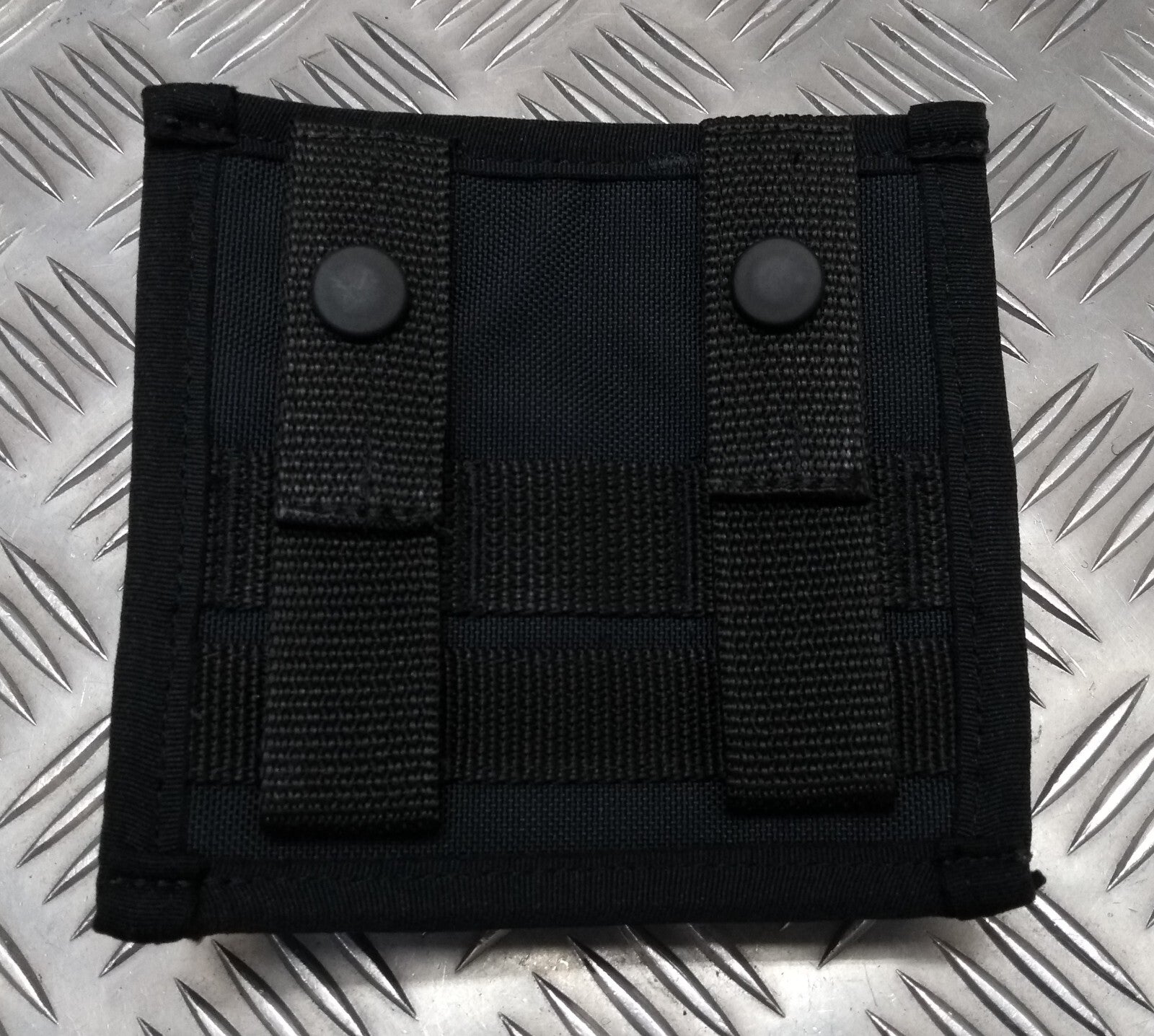 Double Mag Grip Holder Molle Compatible Stealth Black Spec OPs Security Detail