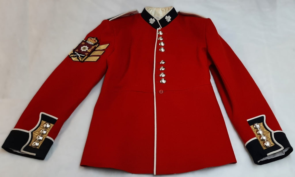 British Army Irish Red Tunic Scarlet Jacket IG With Gold Detail Good Size