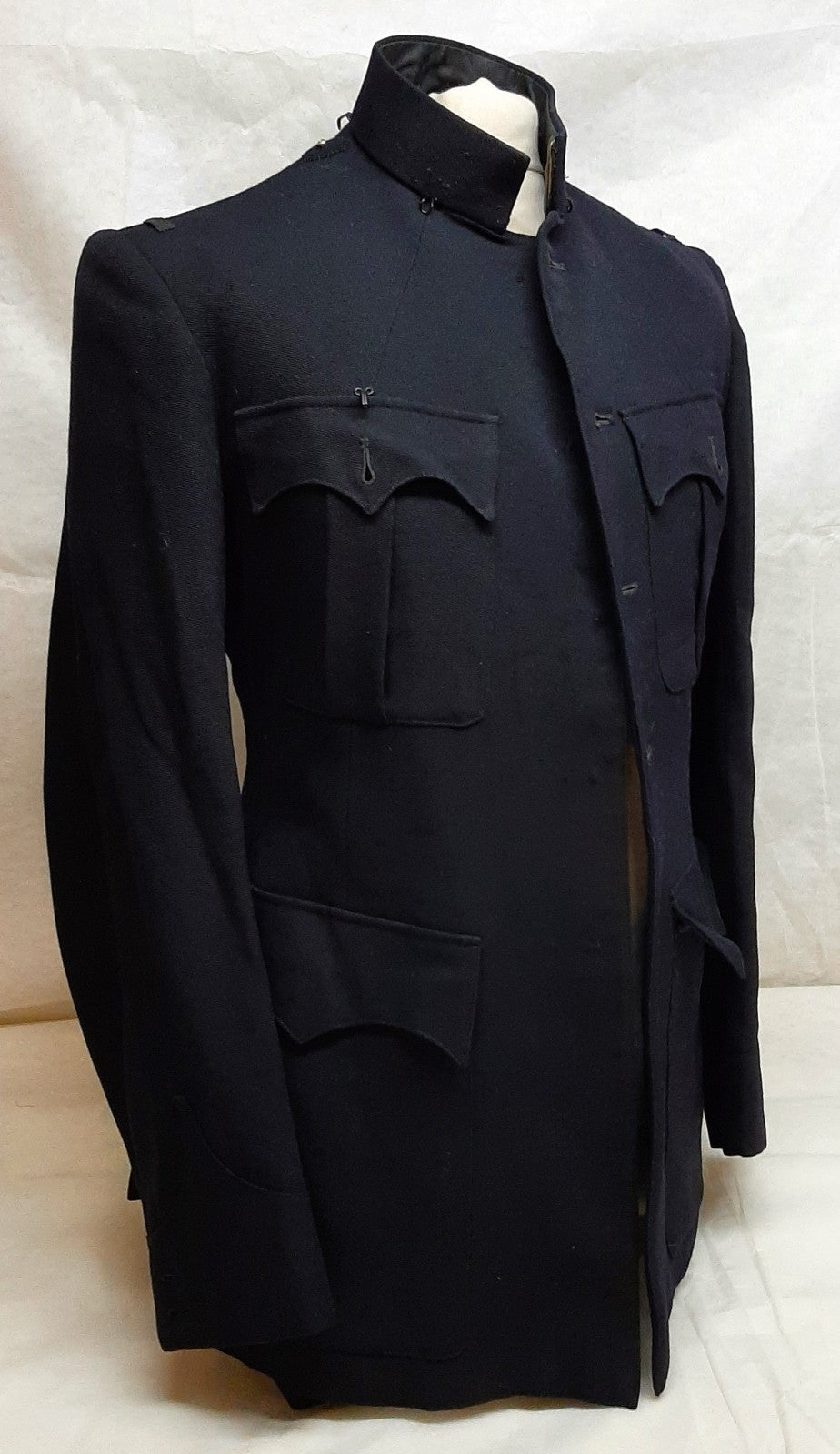 British Army Vintage No1 Jacket Blues Tunic OFC Officer Rank 50/60s Pattern