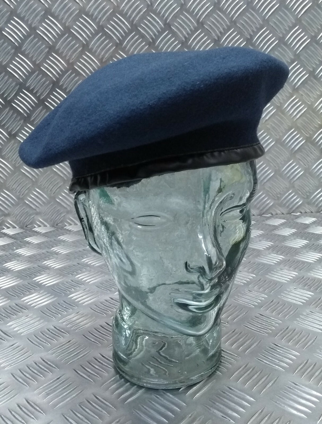 Airforce Blue Beret 100% Wool Taped Rim Scouts & Various Organizations 56cm