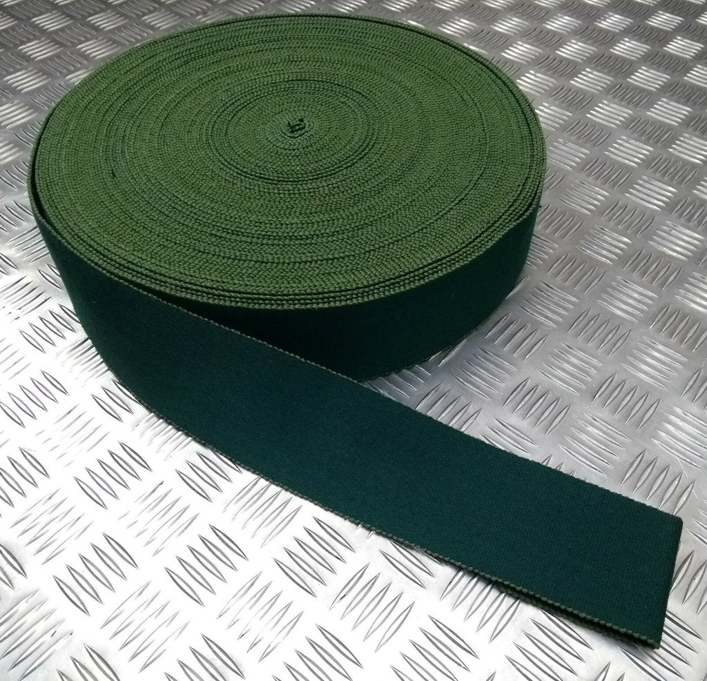Worsted Green Stable Belt Material 75mm - NEW