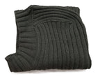 Army Commando Balaclava British Hood Cold Weather 100% Ribbed Wool Green Bala