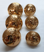 HAC Army Buttons British The Honourable Artillery Company 3 Large 3 Medium