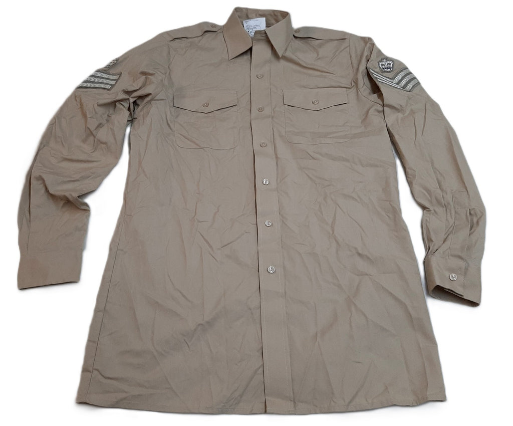 Fad No2 Shirt Extra Long Sleeve With Q/C Crowns and 3 Bar Chevrons Collar 37cm