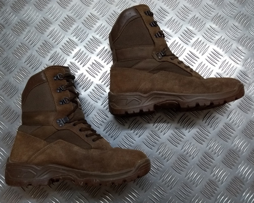 Army Desert Boots Brown British Soldier Warm Weather Desert / Patrol Footwear