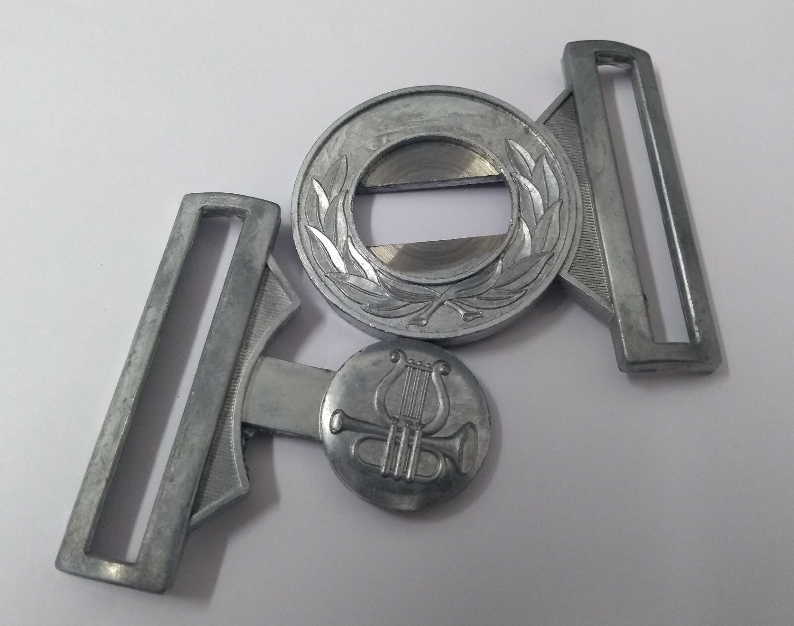 Issue Musicians Bandsman Insignia Belt Buckle No Plating Locket