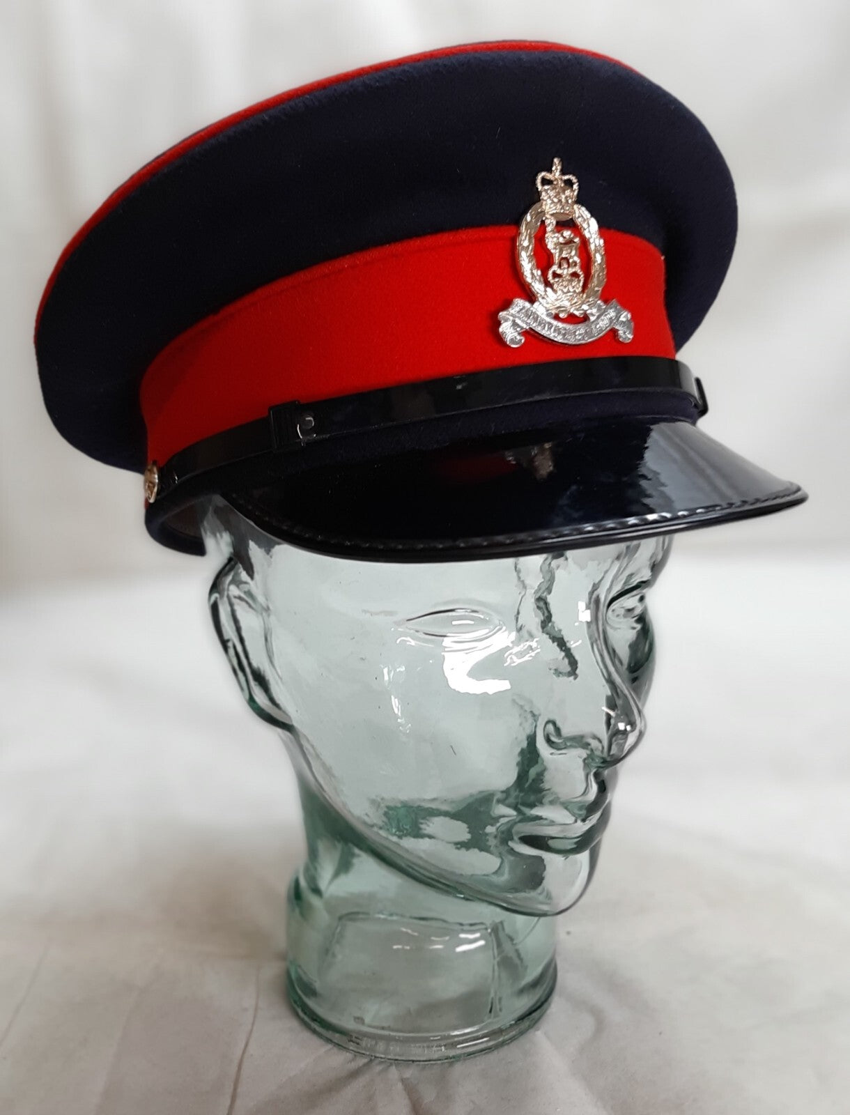 No1 Dress Hat Old Pattern British Army AGC Insignia Herbert Johnson Size 57cm
