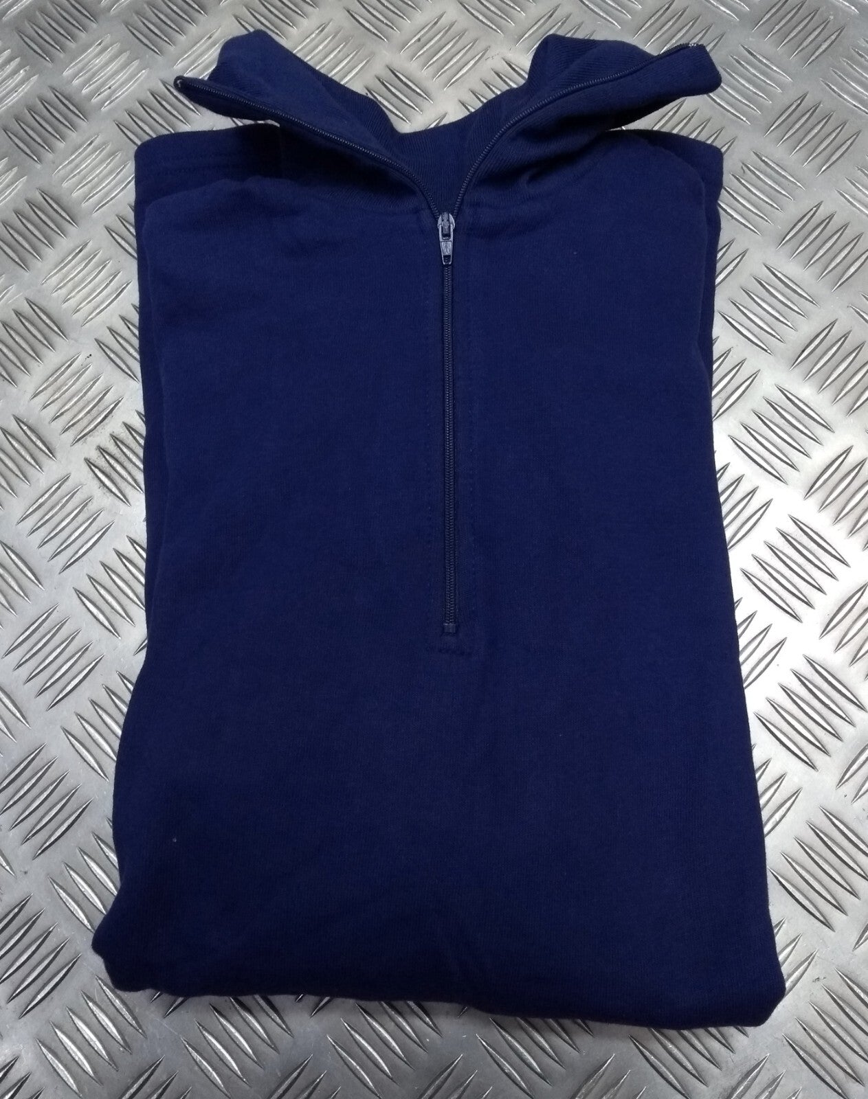RN FR Norgi Flame Retardant STD weight Zip Neck Top Royal Navy Issue 92cm