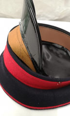 No1 Dress Hat British Army Royals Service Cap No Insignia Size 59cm with defects