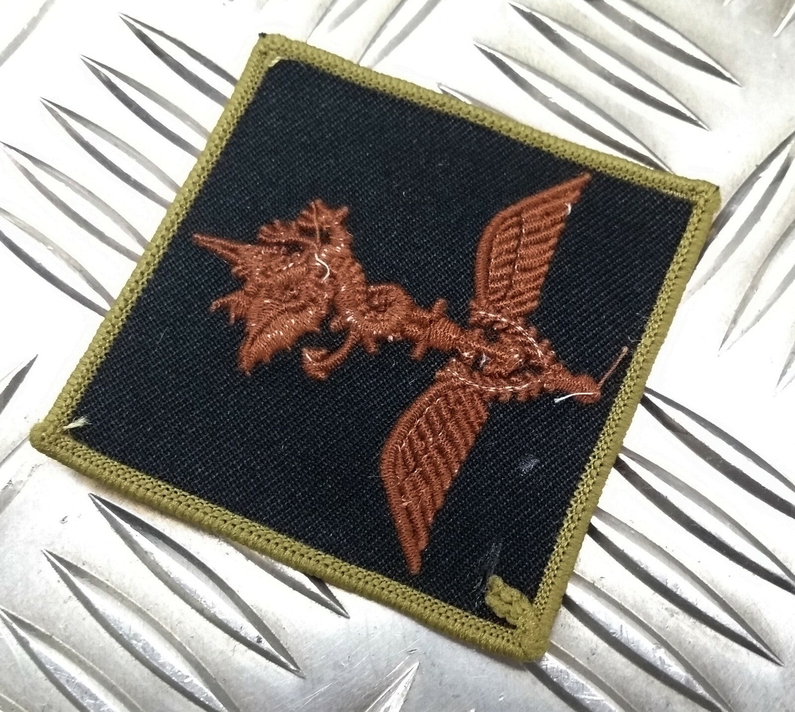 Genuine British Navy Issue Royal Marines Commando Helicopter Force Arm Patch