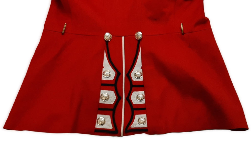 British Army Scots Red Tunic S/GDS R & F Scarlet Jacket Big Size