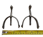 Swan Neck Spurs Short British Army / Officers & Soldiers Parade Boots