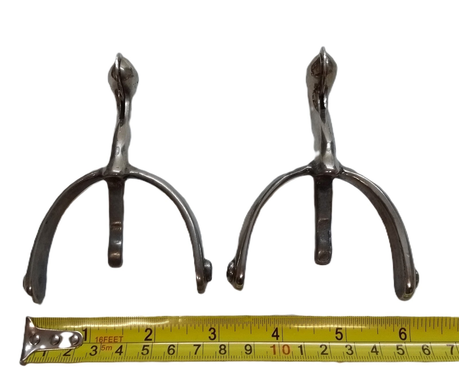 Swan Neck Spurs Short British Army / Officers & Soldiers Parade Boots