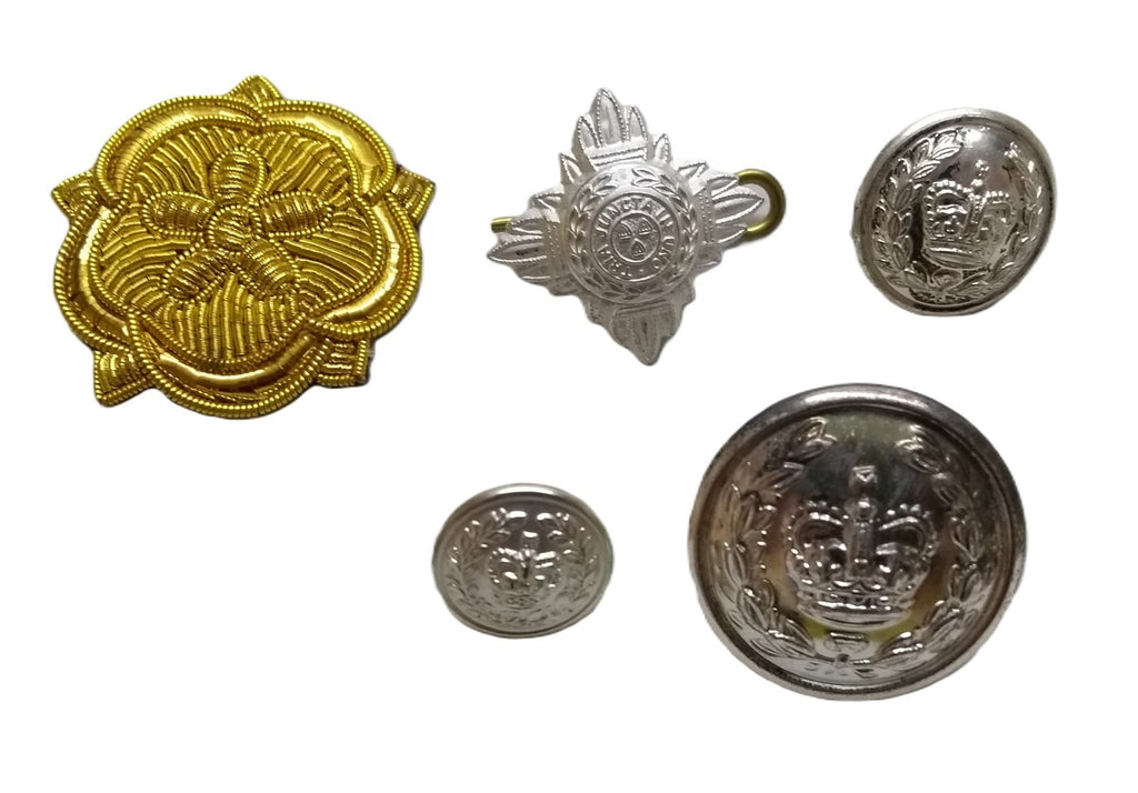Lord-Lieutenant (Deputy) Miscellaneous Lot of Buttons & Insignia for Collectors