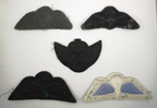 British Army Fad / Green Parachute / Aircraft Wings Patches set of 5