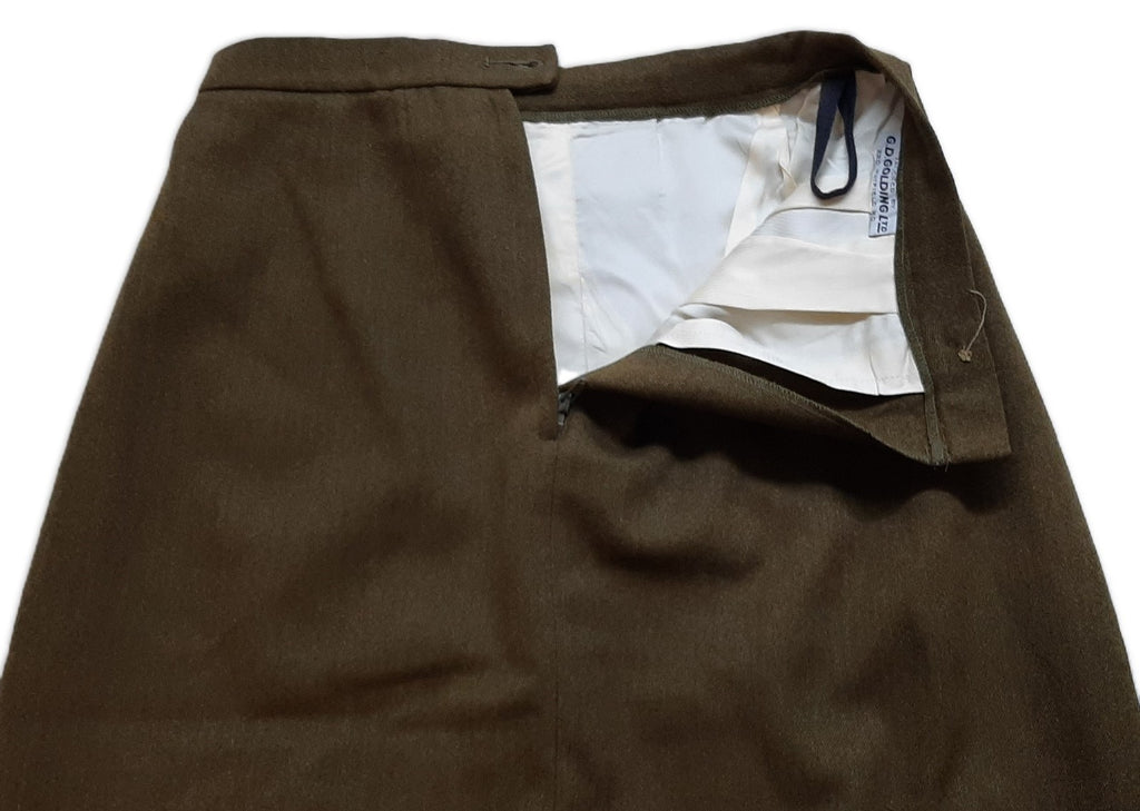 No2 Uniform Skirt British Army Old Pattern Number Two Uniform Dress Waist 27"