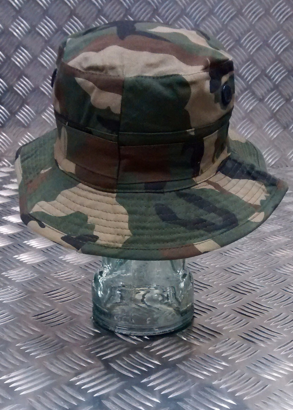 Style Special Forces Boonie / Bush Hat Short Brim DPM W/Land Camo NEW
