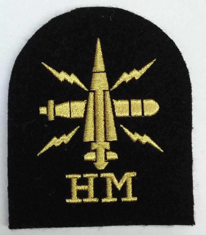 Royal Navy Hydrographic, Meteorological, Oceanographic HM Qualification Patch