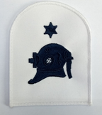Diver Able Rate Qualification Patch British Royal Navy Embroidered Blue on White