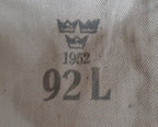 Vintage Field Jacket Army Wool Grey 6 Pocket Vapenrock M39 from 1952 Size 96 L