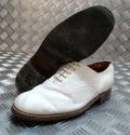 Naval White Shoe British Navy Tropical Officers Dress Uniform By Sanders UK 8