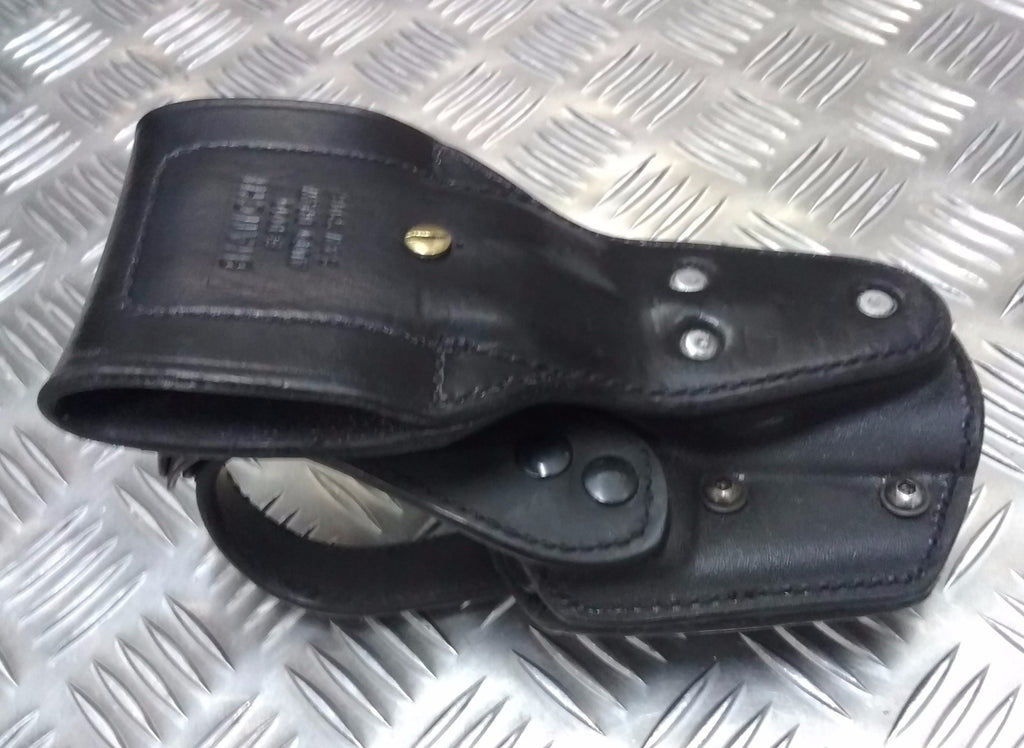 Bianchi Leather Holster Black Auto Draw #3000 S & W Left Hand Draw