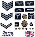 RAF Royal Air Force Jacket No1 Badges/Rank Patches or Buttons