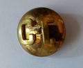 US Enlisted Man's Connecticut "CT" Collar Dog / Domed / Screw backing