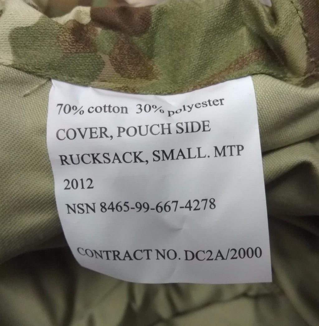 Genuine British MTP Small Rucksack Patrol Pack cover Large Pouch G2