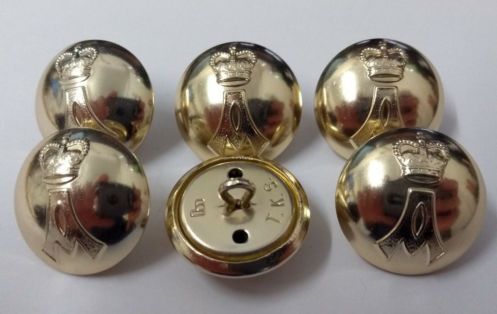 Queen Alexandra's Royal Army Nursing Corps QARANC Dress Buttons 34L NEW