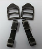 Vintage Issue Webbing Belt Buckles, Stays & Snap Hooks