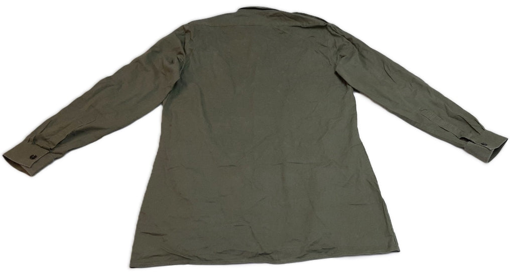 Combat Shirt British Army O.D Green General Service Long Sleeves Collar 38/40cm