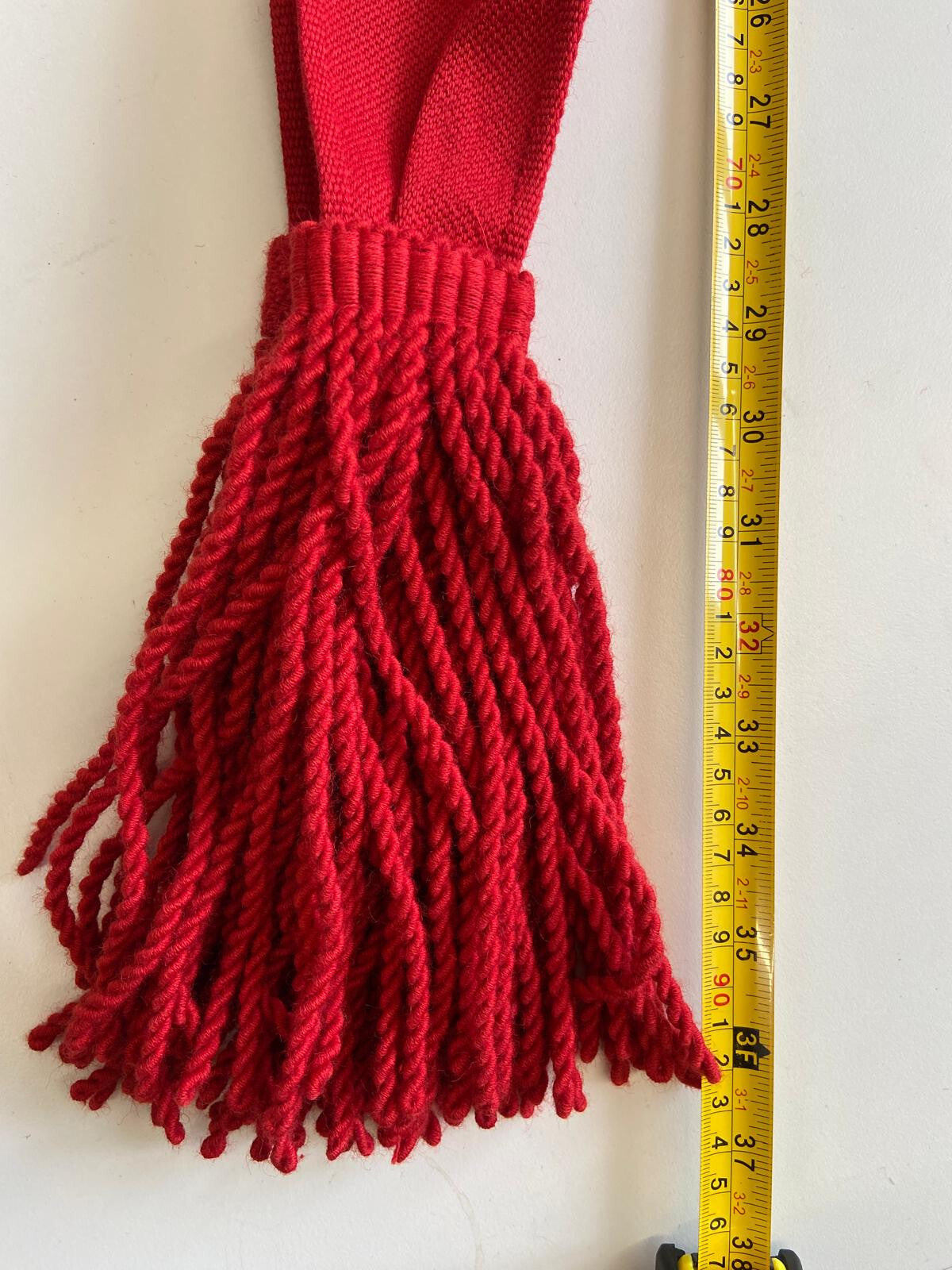 RAF Royal Air Force Shoulder Sash Red for Ceremonial and Parade Size 2