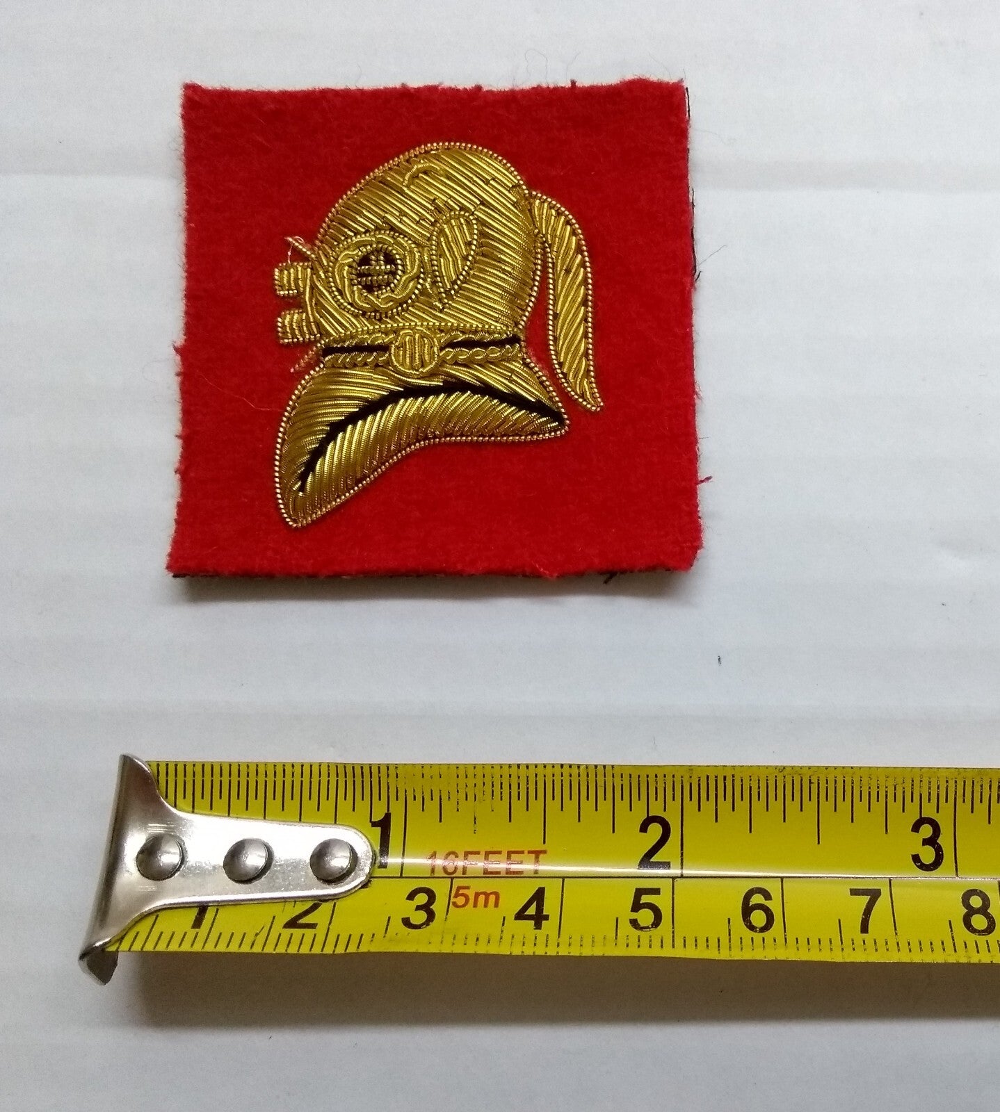 Mess Kit Badge Royal Engineers Diver British Hand Embroidered Patch