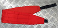 Genuine Vintage British Made Scarlet Red Pleated Mess Dress Cummerbund 36" X 4¼"