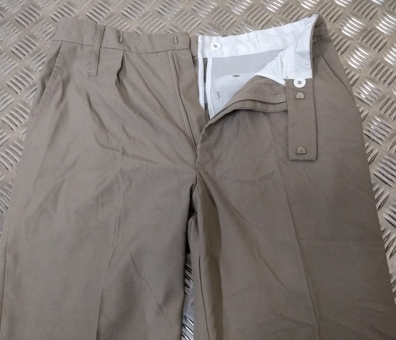 Tropical Stone Safari Army Trousers British Army Lightweight