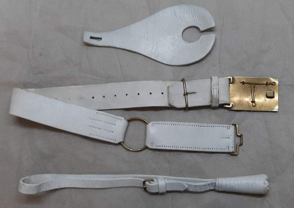 Cavalry Belt Buff Leather HCav with Knot and Hilt British Size 36"