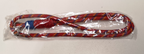 Blue Red Yellow 3 Knots Decorative Ceremonial Lanyard with Clip